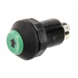 Round green lifting and lowering button switch