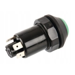 Round green lifting and lowering button switch