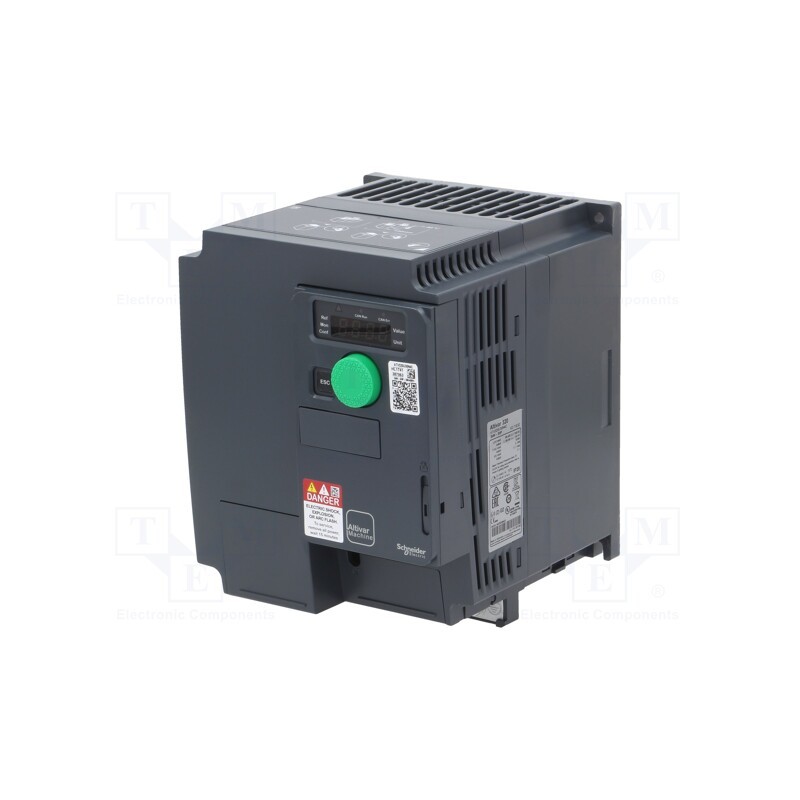 1 pcs x SCHNEIDER ELECTRIC - ATV320U30N4C - Vector inverter, 3kW, 3x400VAC, 3x380÷500VAC, 0÷10V, IN: 9, 7.1A