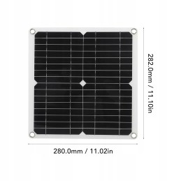 Solar panel fan 15w