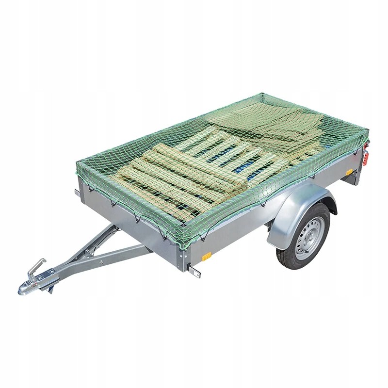 Trunk trailer transport net 150x220 cm with rope