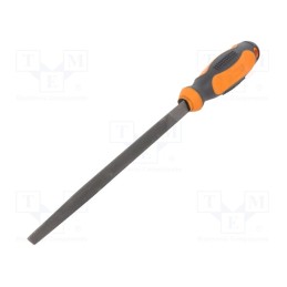 1 pcs x PG TOOLS - PGT863 - File, planisher, triangle, 200mm, non-slip grip, steel