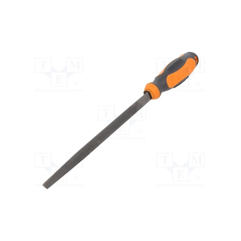 1 pcs x PG TOOLS - PGT863 - File, planisher, triangle, 200mm, non-slip grip, steel