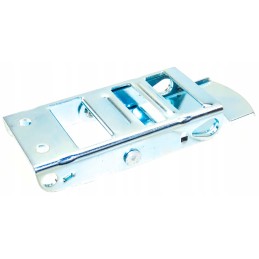 Straight buckle for tensioning belt of galvanized curtains and tarpaulins