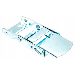 Straight buckle for tensioning belt of galvanized curtains and tarpaulins