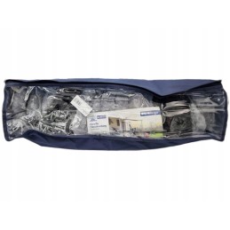 Fringe door picks, anthracite gray, 56x185 cm