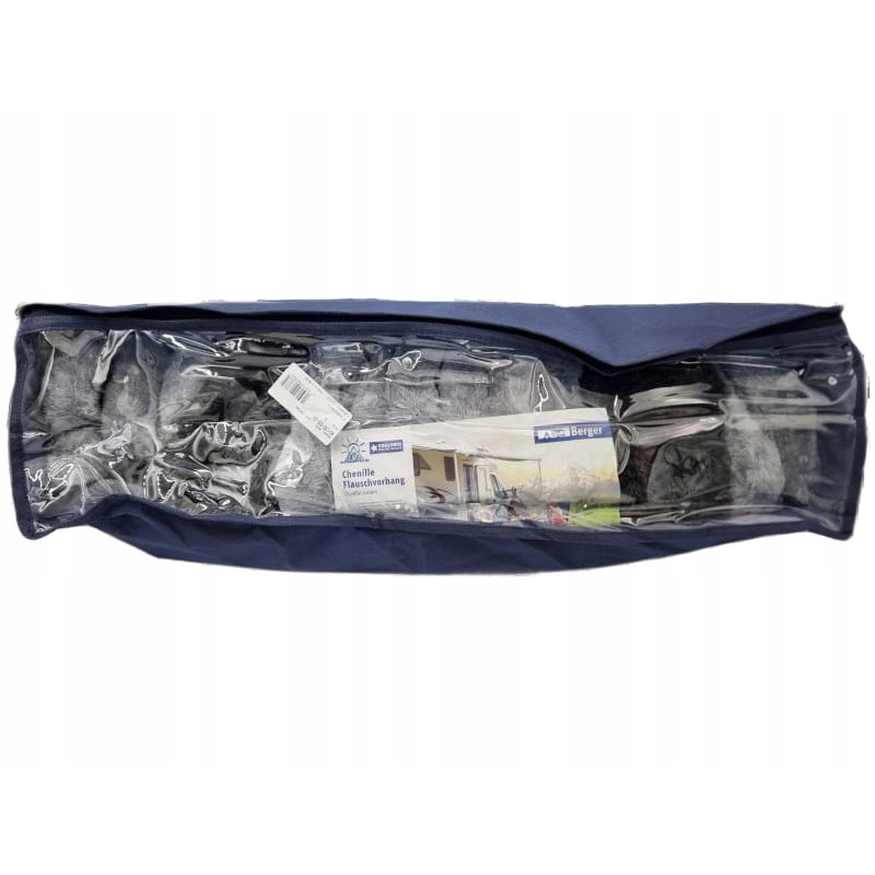 Fringe door picks, anthracite gray, 56x185 cm