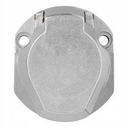 13-pin trailer hitch socket with aluminum switch