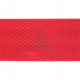 Contour red reflective foil tape, 3 m