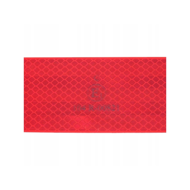 Contour red reflective foil tape, 3 m