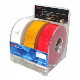 Contour red reflective foil tape, 3 m