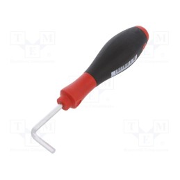 1 pcs x WIHA - 26231 - Screwdriver, hex key, angular, HEX 4mm, SoftFinish®