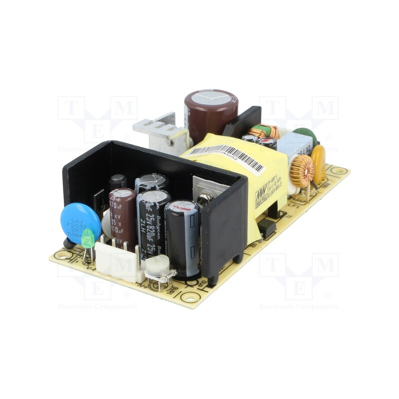 1 pcs x MEAN WELL - EPS-45-12 - Power supply: switched-mode, open, 45W, 120÷370VDC, 85÷264VAC