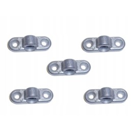 Aluminum handle for the vestibule frame, horizontal, 5 pcs