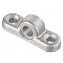 Aluminum handle for the vestibule frame, horizontal, 5 pcs