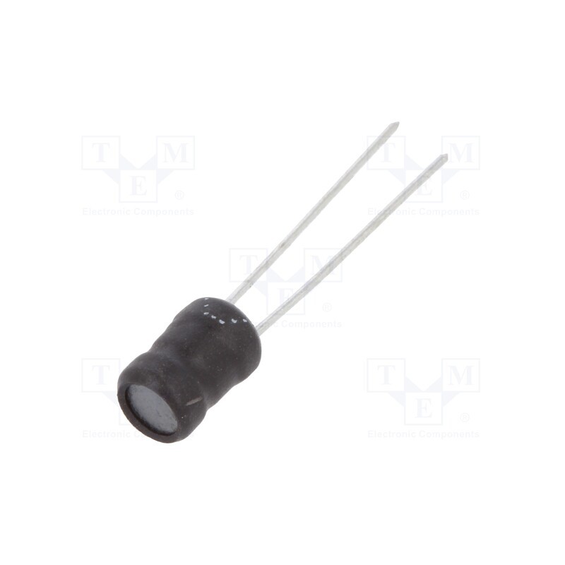 10 pcs x FERROCORE - COIL0406-0.33 - Inductor: wire, THT, 330uH, Ioper: 270mA, 2.44Ω, ±10%, Ø5.5x7.5mm