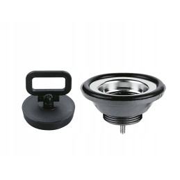 Siphon drain for sink, shower tray, stove, plug LP1600