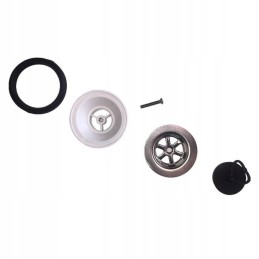 Siphon drain for sink, shower tray, stove, plug LP1600