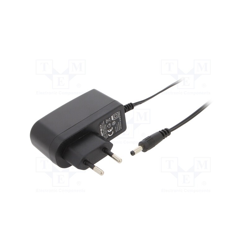 1 pcs x ESPE - ESPE-0606W2E-1740 - Power supply: switched-mode, plug, 6VDC, 1A, 6W, Plug: EU, 79%
