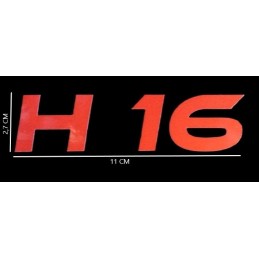 Linde h16 pictogram stickers set