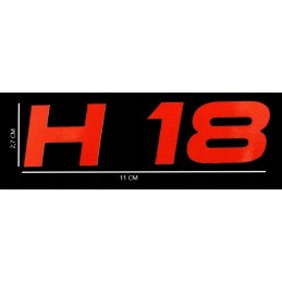 Linde h18 pictogram stickers set