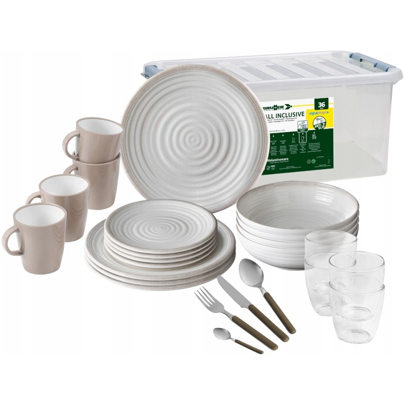 Brunner Savana melamine dinner set 36 pcs