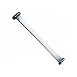 Double-sided pin for straightening the tent vestibule strip