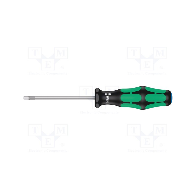 1 pcs x WERA - 5023110001 - Screwdriver, Hex Plus key, HEX 3mm, Blade length: 75mm