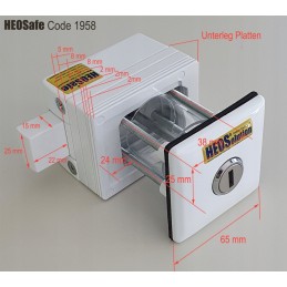 Additional lock Ducato door lock from 09 2021 5 pcs