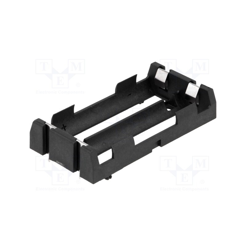 1 pcs x KEYSTONE - 1049 - Holder, MR18650, Batt.no: 2, PCB