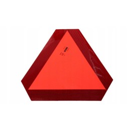 Trailer warning triangle sticker