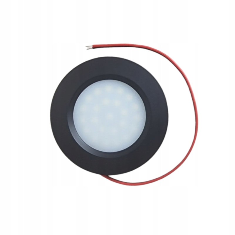 LED lamp 12v 24v ceiling recessed spot furniture drain for camper 2w