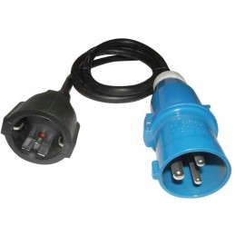 Adapter connecting cable Cee Carbest 1 5 m