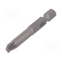 1 pcs x WIHA - 32496 - Screwdriver bit, PlusMinus cross PZ-type, SL/PZ2, PROFESSIONAL