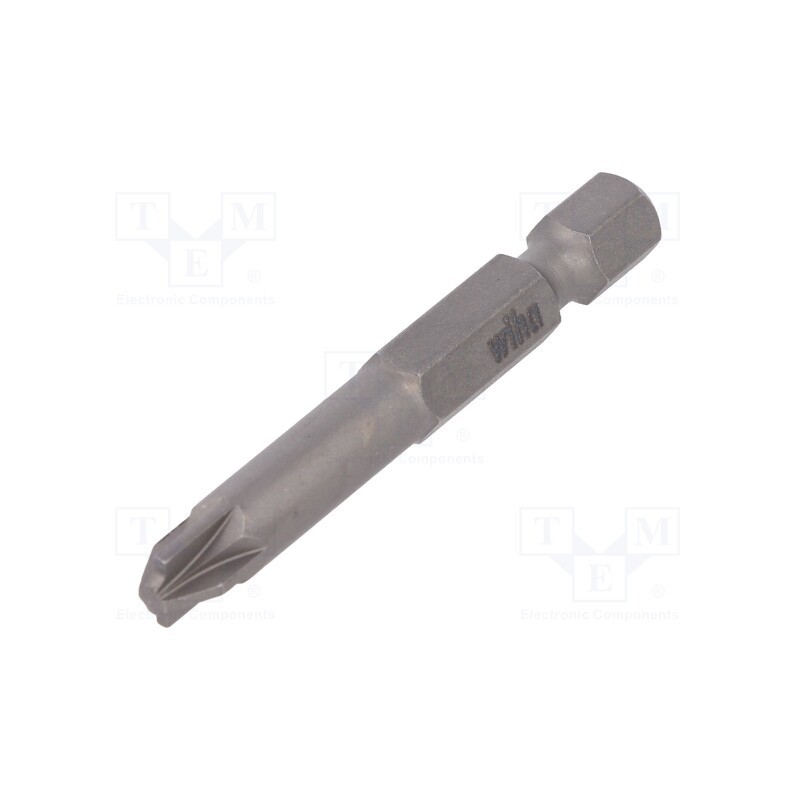 1 pcs x WIHA - 32496 - Screwdriver bit, PlusMinus cross PZ-type, SL/PZ2, PROFESSIONAL