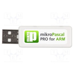 1 pcs x MIKROE - MIKROPASCAL PRO FOR ARM (USB DONGLE LICE - Compiler, Pascal, ARM Cortex M3,ARM Cortex M4, USB key,DVD disc