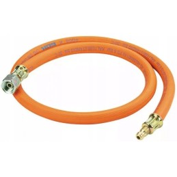 Hose gas pipe gok ps10bar g1 4lh x stn quick connector 100 cm