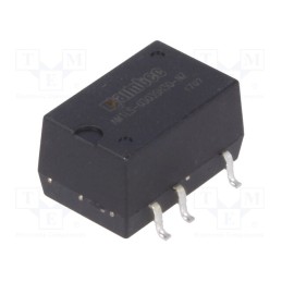 1 pcs x AIMTEC - AM1LS-0303SH30-NZ - Converter: DC/DC, 1W, Uin: 2.97÷3.63V, Uout: 3.3VDC, Iout: 303mA, SMD