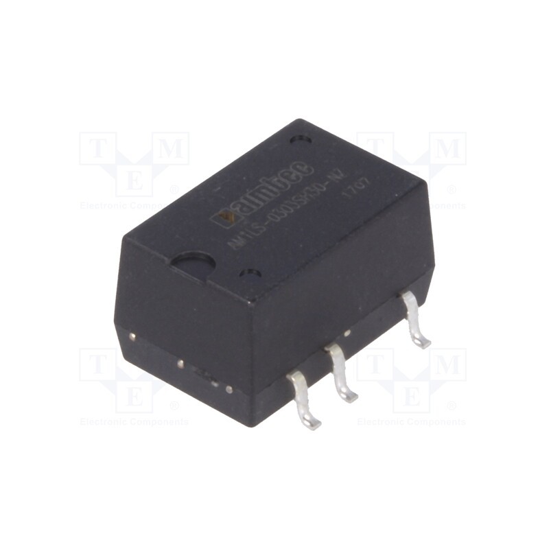 1 pcs x AIMTEC - AM1LS-0303SH30-NZ - Converter: DC/DC, 1W, Uin: 2.97÷3.63V, Uout: 3.3VDC, Iout: 303mA, SMD