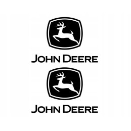 John Deere stickers machine tractor tractor 15cm