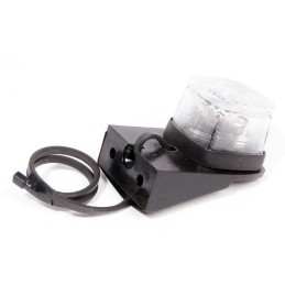 White marker lamp, right, Aspock Brenderup, original connector