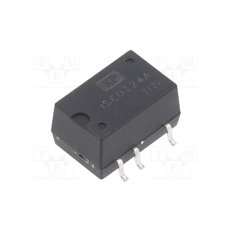 1 pcs x XP POWER - ISE0324A - Converter: DC/DC, 1W, Uin: 2.97÷3.63V, Uout: 24VDC, Iout: 42mA, SMD