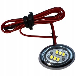 LED lamp 6 SMD additional lighting 12v white