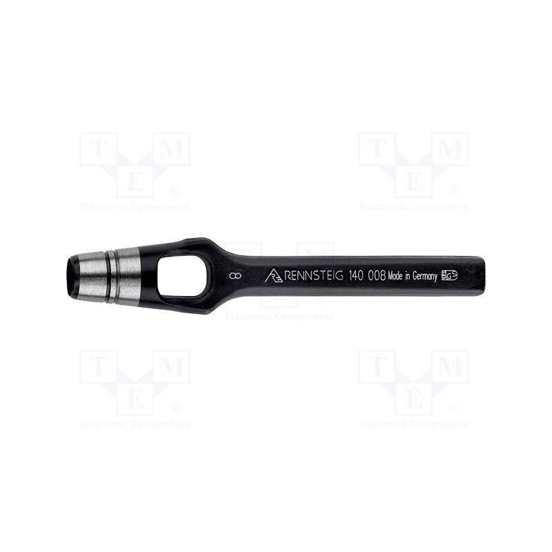 1 pcs x RENNSTEIG - 140 008 0 - Puncher, for stamping out, 8mm