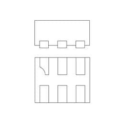 1 pcs : RCLAMP0582N.TCT - ESD Suppressors / TVS Diodes RCLAMP0582N LOW CAP SLP