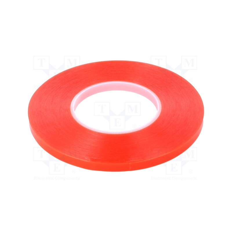 1 rol x - N220E(F) 9MM 50M - Tape: fixing, W: 9mm, L: 50m, Thk: 220um, modified acryl, transparent