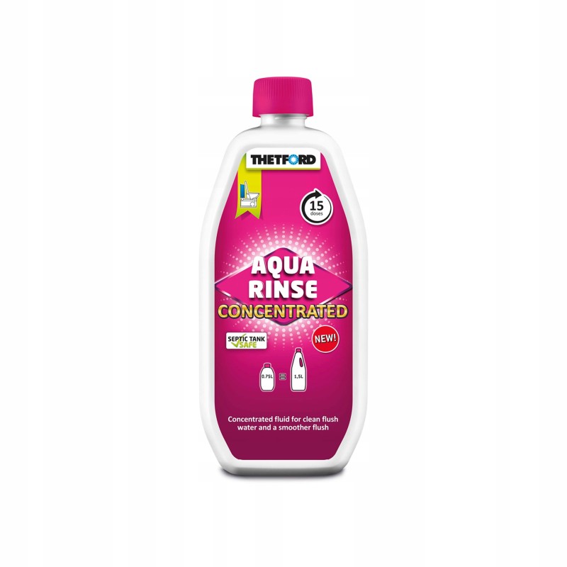 Thetford Aqua Rinse 0 75l toilet flush liquid