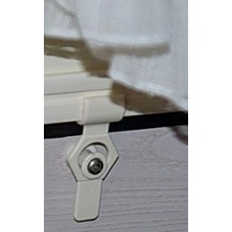 Window blind lock holder by Drew company