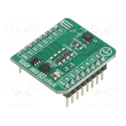 1 pcs x MIKROE - 6DOF IMU 20 CLICK - Click board, accelerometer,gyroscope, I2C,SPI, BMI323, 3.3VDC