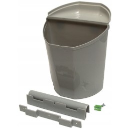Waste bin with lid camp4 6 liters